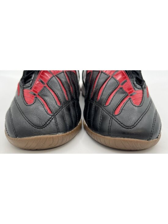2007 Vintage adidas Predator Black Red Futsal Indoor Soccer Shoes Size 7.5 main image 4